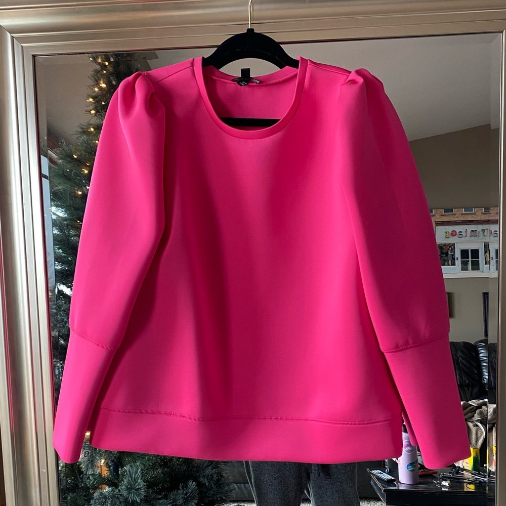 Puff sleeve sweater